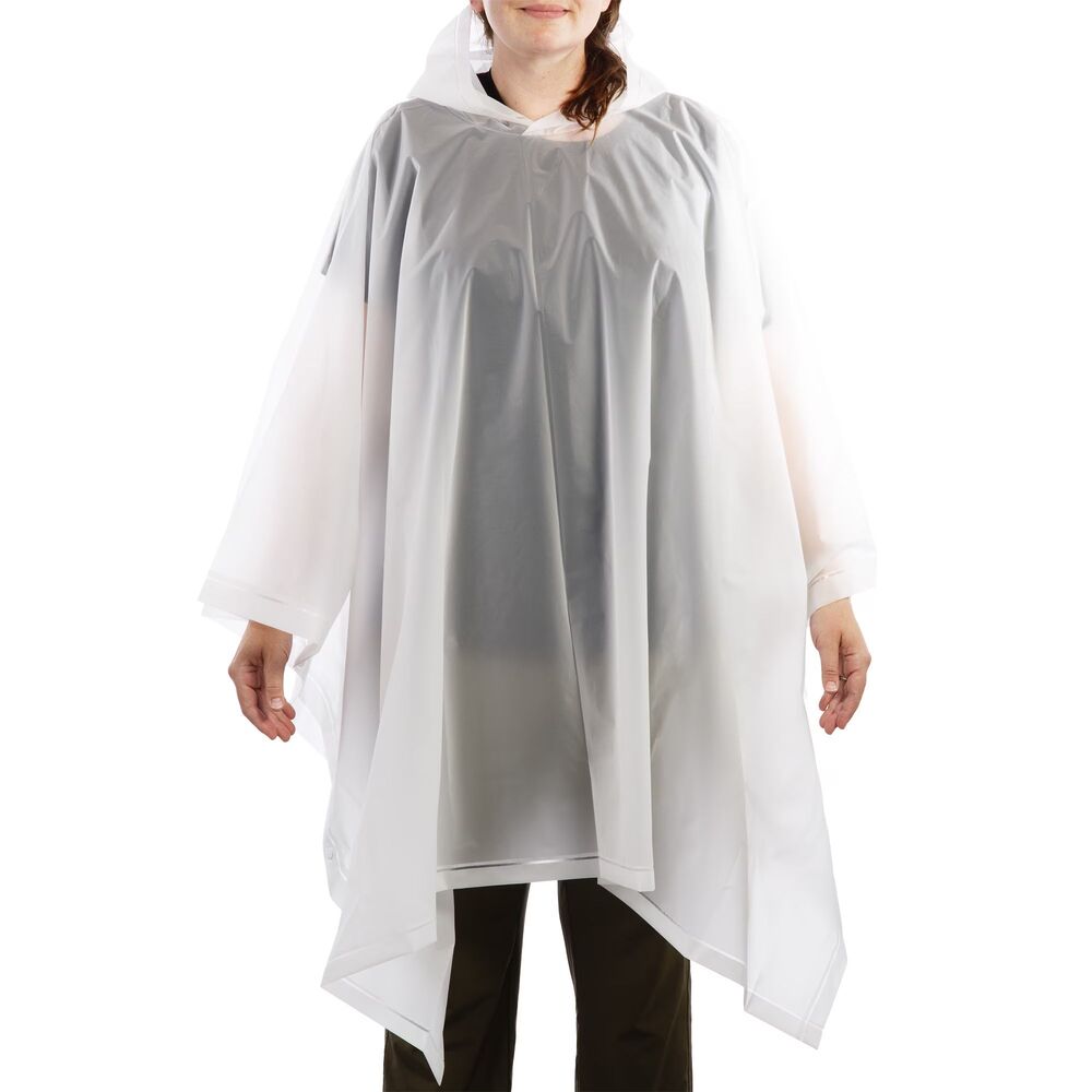 Totes Packable Lightweight Reusable Rain Poncho – Unisex One Size